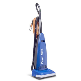 Powr Flite Rigel Pro Upright Vacuum front angle.