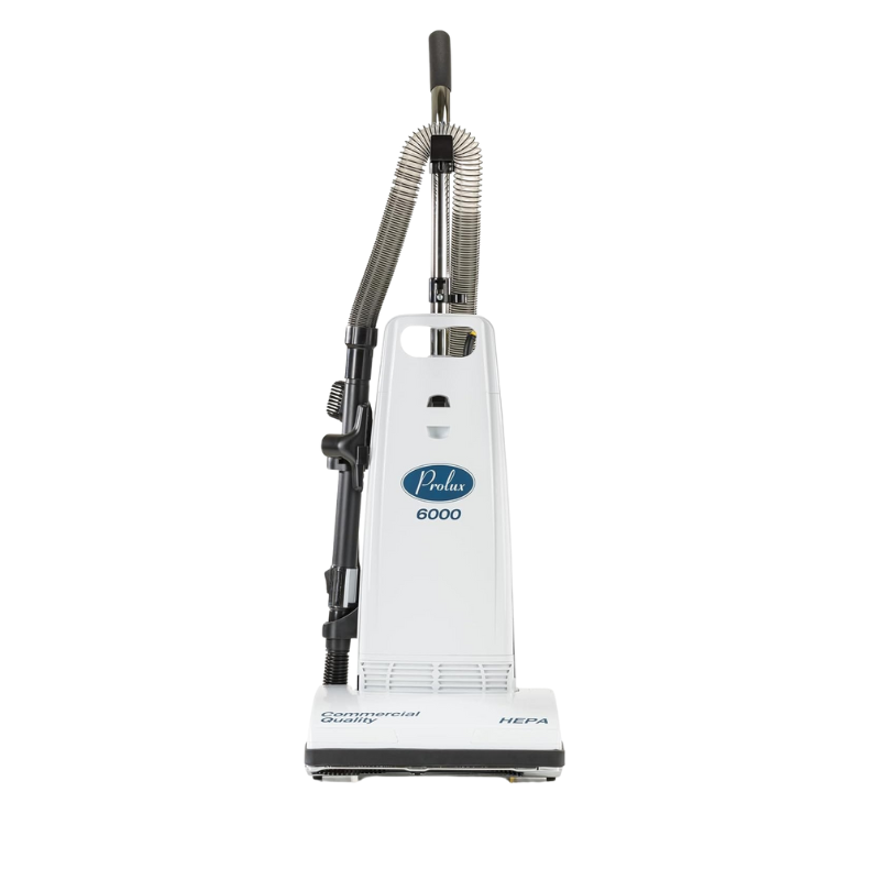 Prolux 6000 commercial upright vacuum front facing.