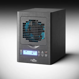 Prolux Comfort 6 Stage Ozone Generating Air Purifier close up front view with display.
