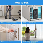 Prolux Comfort PLCOZ12K Stainless Steel 9,000 to 14,000 mg/hr Commercial Ozone Generator and Air Purifier