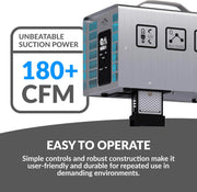 Prolux Comfort PLCOZ12K Stainless Steel 9,000 to 14,000 mg/hr Commercial Ozone Generator and Air Purifier