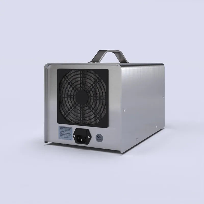 Prolux Comfort PLCOZ12K rear view with fan and power port.