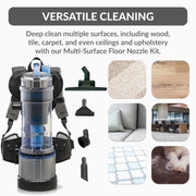 Prolux Lightweight 2.0 Bagless Upright Backpack Vacuum
