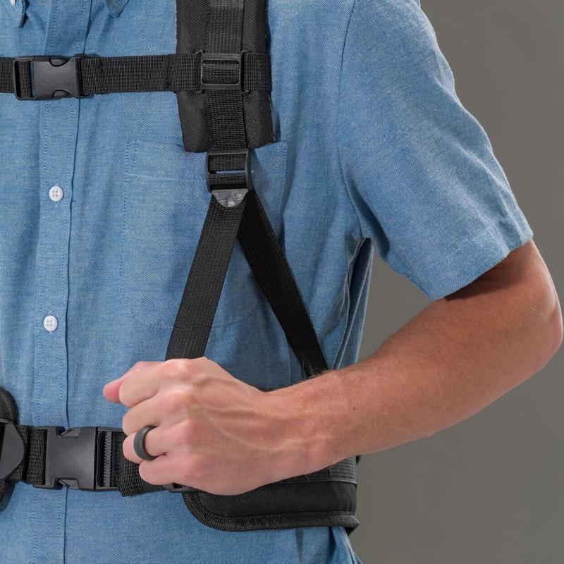 Prolux Lightweight 2.0 strap adjustment closeup.