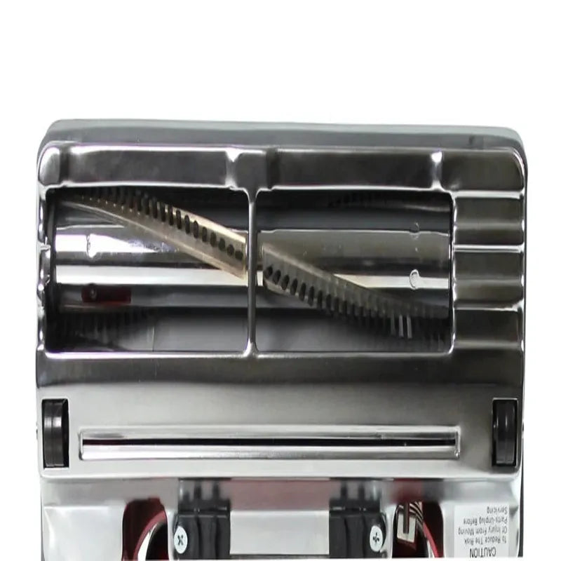 Prolux PLC6K commercial upright vacuum metal brushroll bottom view.