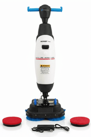 Prolux PLCC430BN Cordless Commercial Micro Dual Brush Floor Cleaner, Scrubber and Buffer