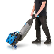 Prolux PLCC430BN in use person holding handle.