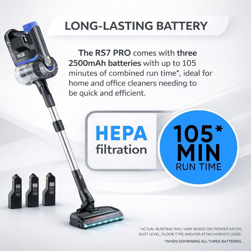 Prolux PLCRS7P Commercial Cordless Handheld Upright Stick Vacuum