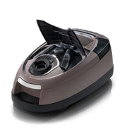Prolux QX60 Pet Bagged Canister Vacuum open top view.