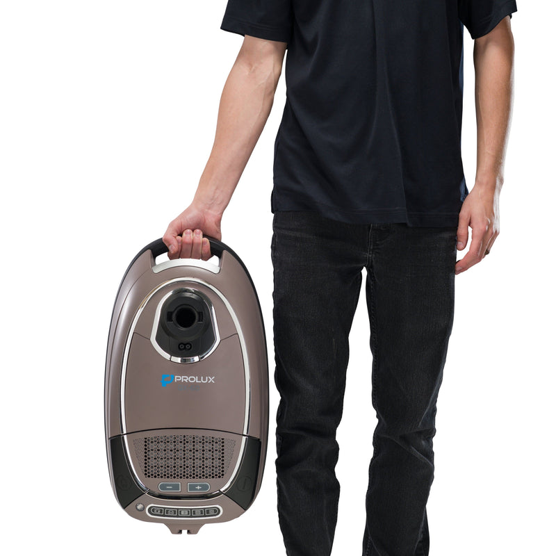Prolux QX60 Pet Bagged Canister Vacuum with Sealed HEPA Filtration