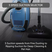 Prolux QX90 5 speed suction selector.