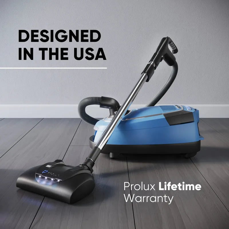 Prolux QX90 side view designed in usa.