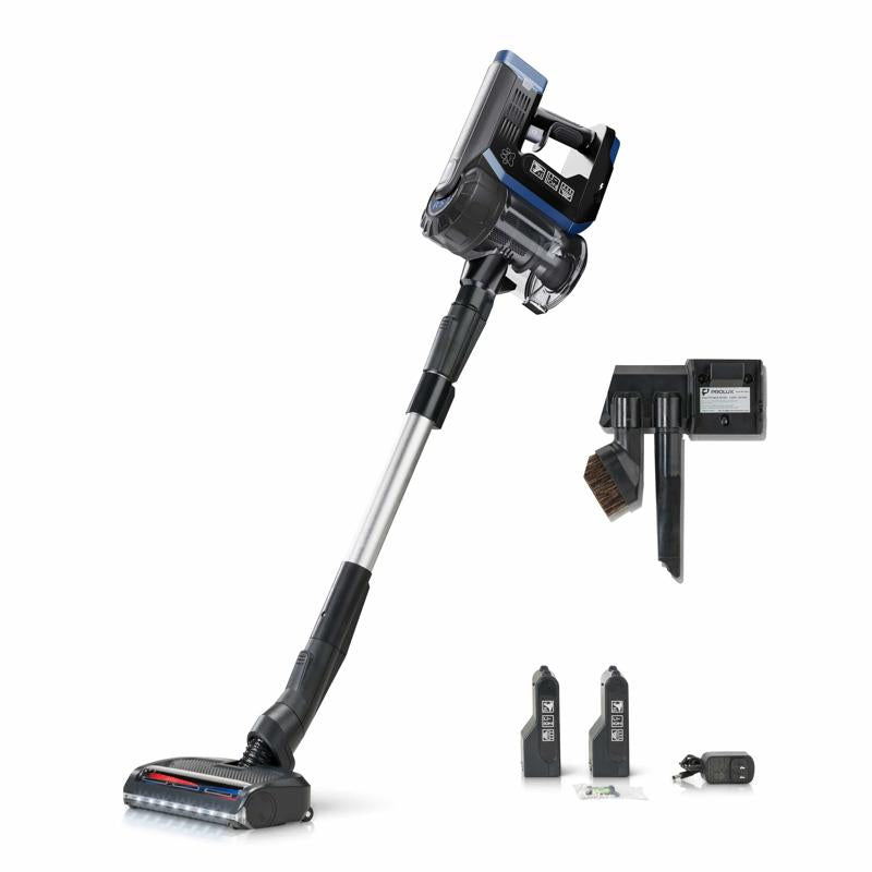 Prolux RS7 PET Cordless Handheld Stick Vacuum full view with accessories.