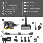 Prolux RS7 PRO full accessories list.