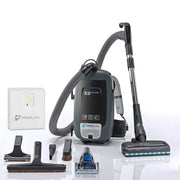 Prolux X8 Elite Backpack Vacuum Canister full kit with tools and bags.