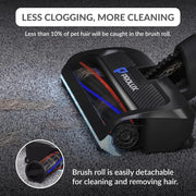 Prolux X8 Elite Backpack Vacuum Canister less clogging more cleaning.