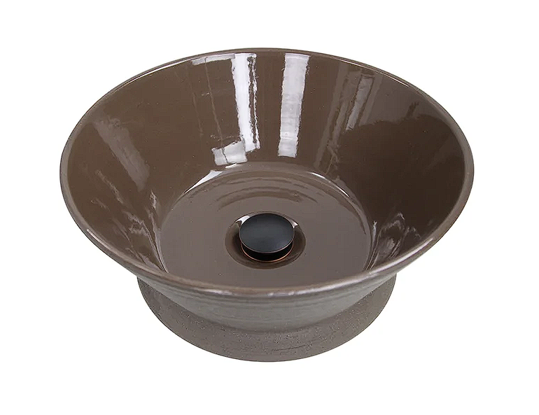 Nantucket sinks RC2000TFUFB Fireclay hand-decorated vanity sink - marblehead