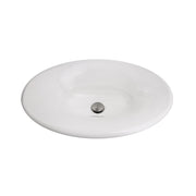 Nantucket Sinks RC70640W Tortola Italian Fireclay Vanity Sink (image 2)