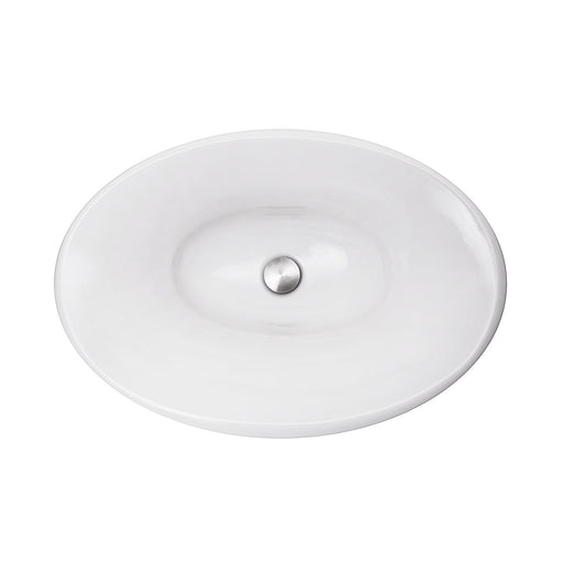 Nantucket Sinks RC70640W Tortola Italian Fireclay Vanity Sink