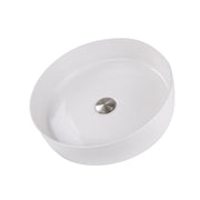 Nantucket Sinks RC7102WV Kiel Italian Fireclay Vanity Sink