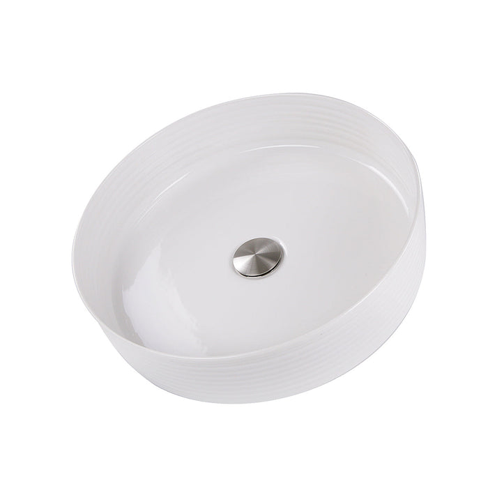 Nantucket Sinks RC7102WV Kiel Italian Fireclay Vanity Sink