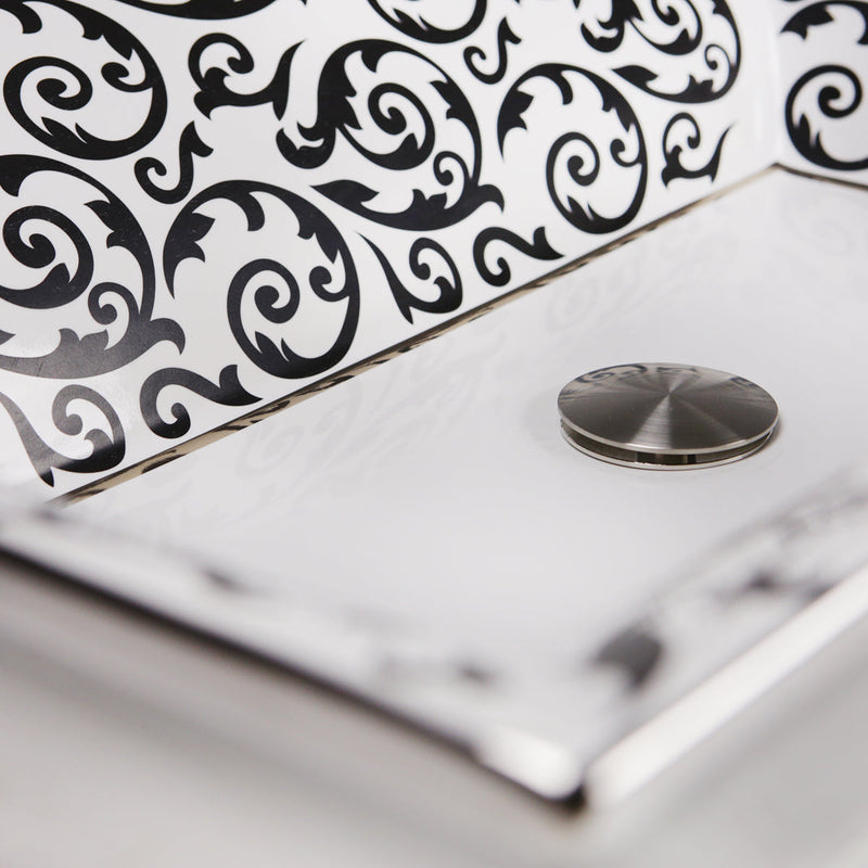 Nantucket Sinks La Maddalena Italian Fireclay Vanity Sink (image 3)