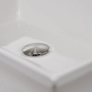 Nantucket Sinks RC73040W Cannes Italian Fireclay Vanity Sink (image 3)