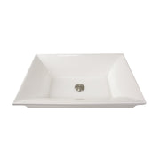 Nantucket Sinks RC73040W Cannes Italian Fireclay Vanity Sink (image 4)