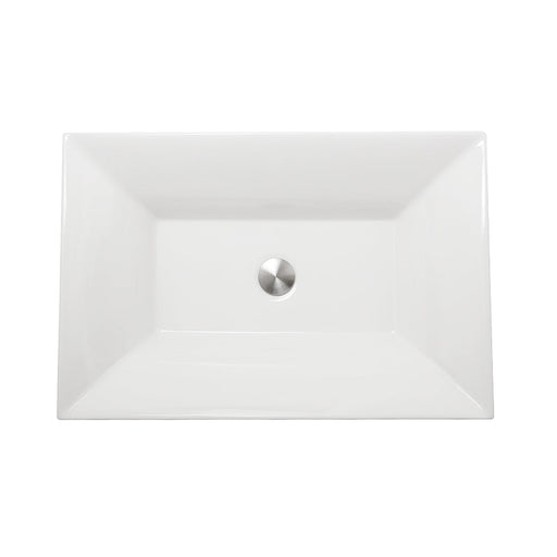 Nantucket Sinks RC73040W Cannes Italian Fireclay Vanity Sink