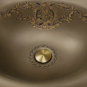 Nantucket Sinks St. Louis Italian Fireclay Vanity Sink (image 3)
