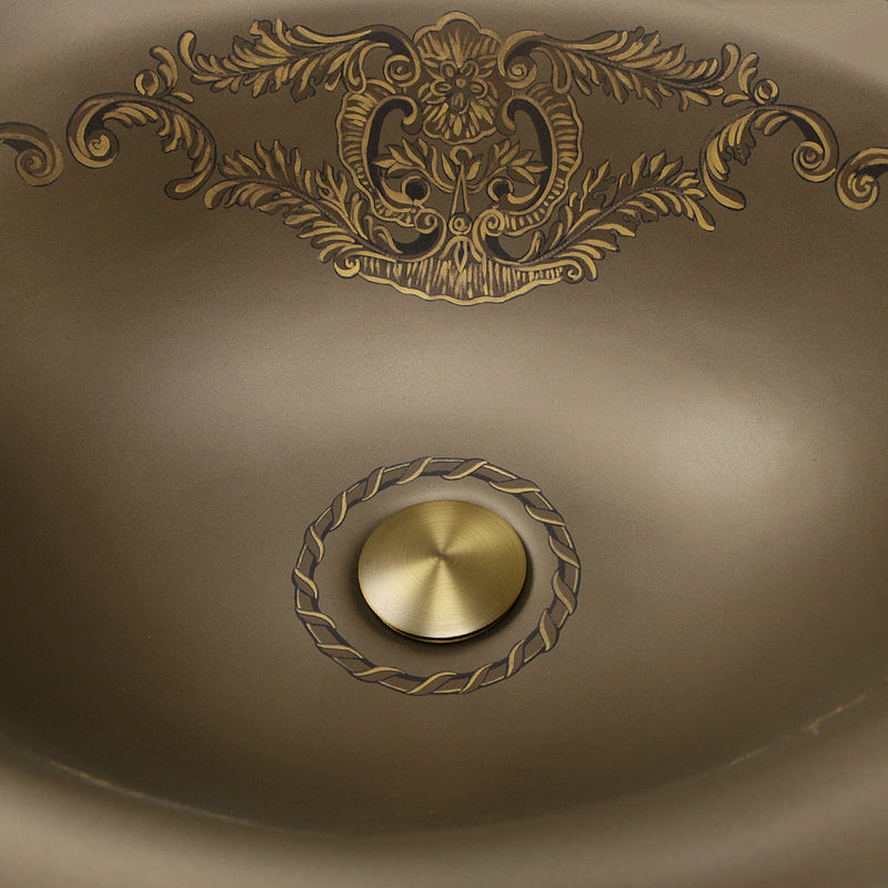 Nantucket Sinks St. Louis Italian Fireclay Vanity Sink (image 3)