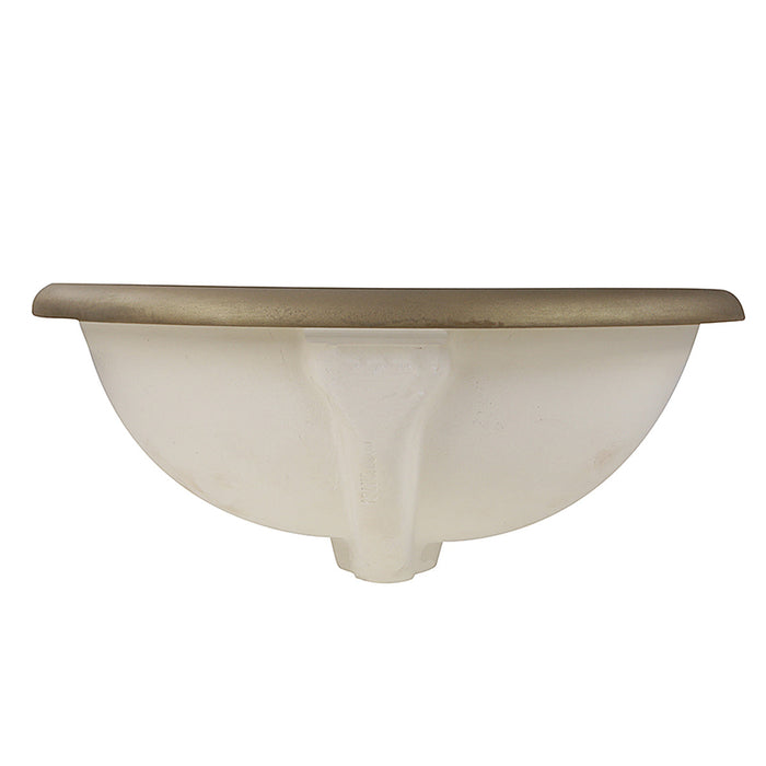 Nantucket Sinks St. Louis Italian Fireclay Vanity Sink