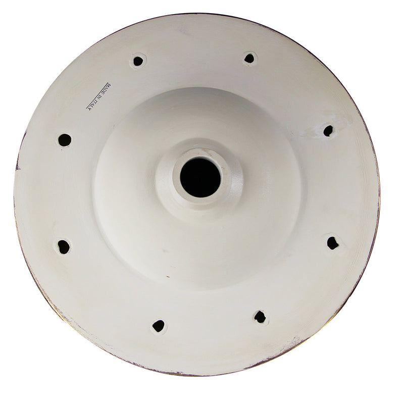 Nantucket Sinks St. Bart Fireclay Hand-decorated Vanity Sink (image 4)