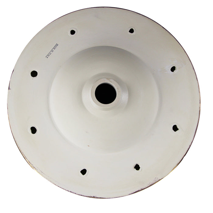 Nantucket Sinks St. Bart Fireclay Hand-decorated Vanity Sink