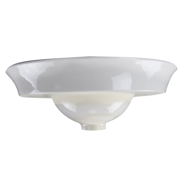 Nantucket Sinks Lugano Fireclay Hand-decorated Vanity Sink