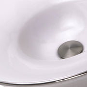 Nantucket Sinks St. Malo Italian Fireclay Vanity Sink (image 3)