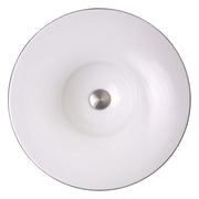 Nantucket Sinks St. Malo Italian Fireclay Vanity Sink (image 4)