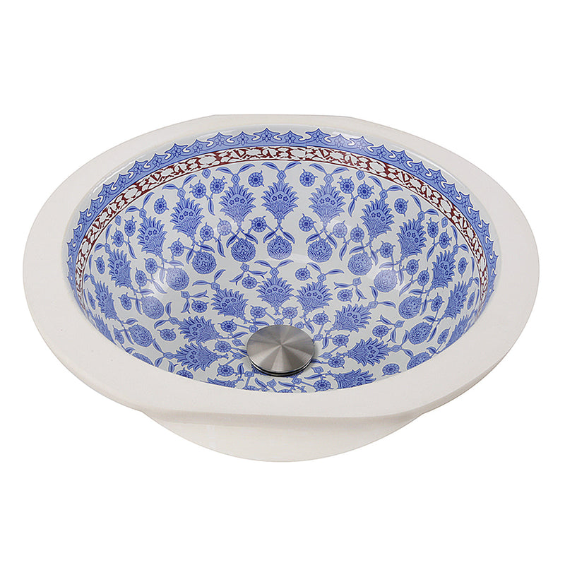 Nantucket Sinks Santorini Italian Fireclay Vanity Sink (image 4)