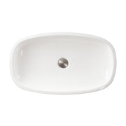 Nantucket Sinks RC79041W Portofino Italian Fireclay Vanity Sink