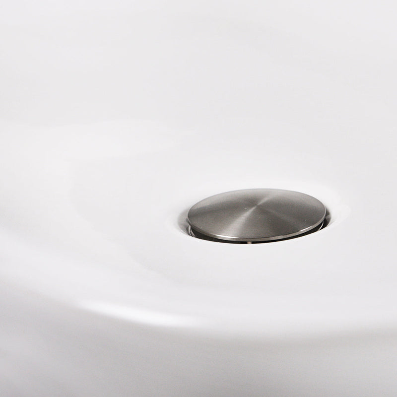 Nantucket Sinks RC79041W Portofino Italian Fireclay Vanity Sink (image 3)