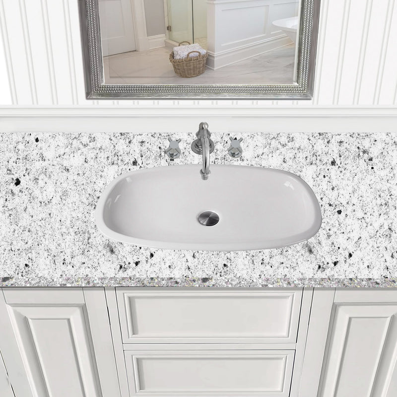 Nantucket Sinks RC79041W Portofino Italian Fireclay Vanity Sink (image 7)