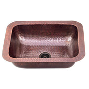 Nantucket Sinks REHC-2.5 Hammered Rectangle Bar Sink (image 3)