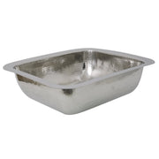 Nantucket Sinks 17.5" X 14.5" Hammered Brass Rectangle Undermount Bar Sink (image 2)