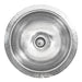 Nantucket Sinks ROS 13 Inch Hand Hammered Round Bar Sink