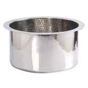 Nantucket Sinks RS15 15" Hand Hammered Round Bar Sink (image 3)