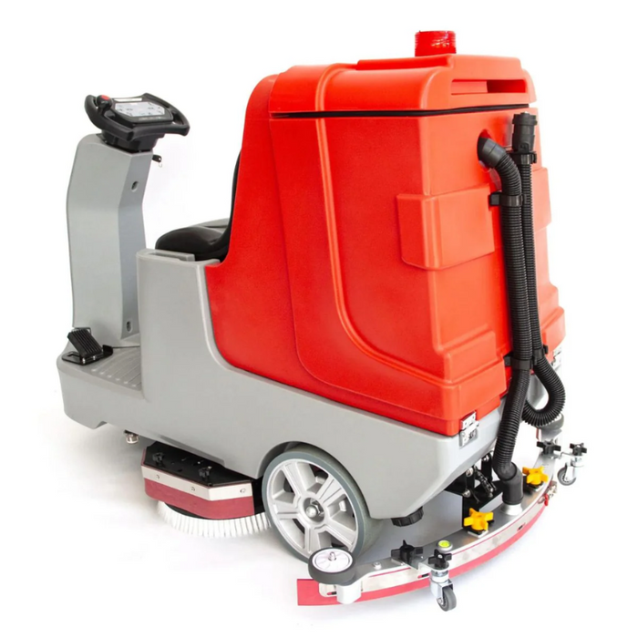 SANITMAX 34" Ride-On Commercial Floor Scrubber Dryer Machine SM860