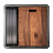 Nantucket Sinks SR-PS-1919-16 Pro Series Prep-Station Single Bowl Undermount Entertainment Sink