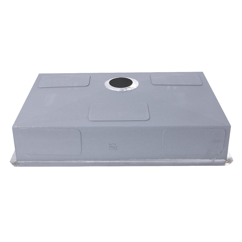 Nantucket Sinks SS-PRO-ZR3018-5.5 30" Single Bowl Zero Radius ADA Stainless Steel Kitchen Sink (image 5)