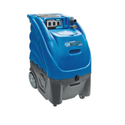 Sandia Sniper 6 Gallon Dual 3 Stage Carpet Extractor 200 PSI Pump with Optional Heat description front view.