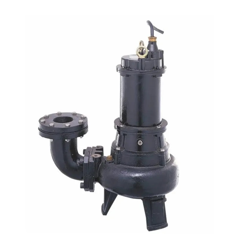 Sewage Wastewater Pump black industrial design.